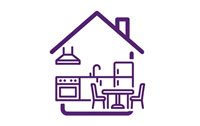 Full fitted kitchen holiday cottage Spain galicia